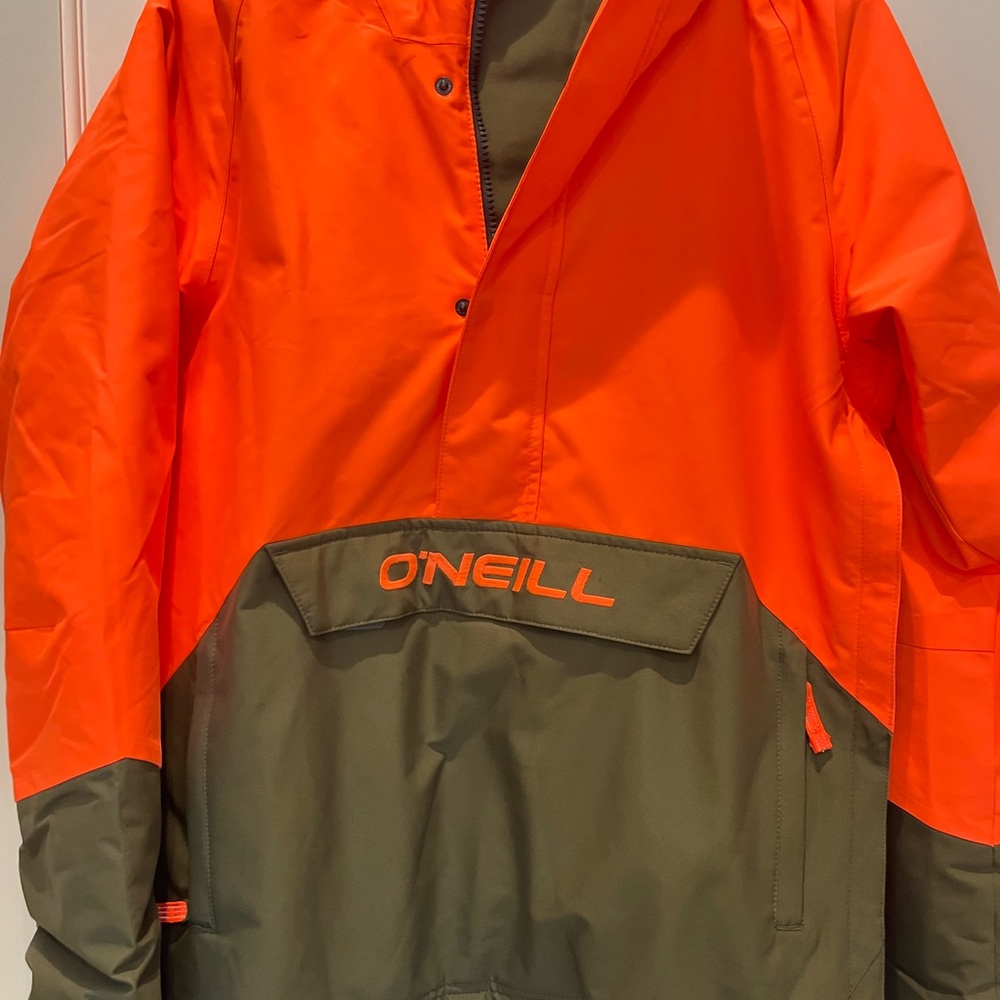 O'Neill Orange and Green Jacket